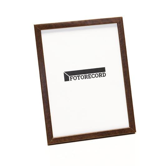 Cornice fotografica in legno colore Noce sottile - 10NOCE