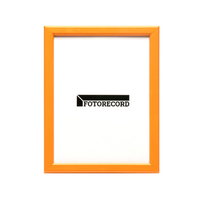 Cornice fotografica in legno Laccata Lucida colore Arancione - 329ARANCIONE