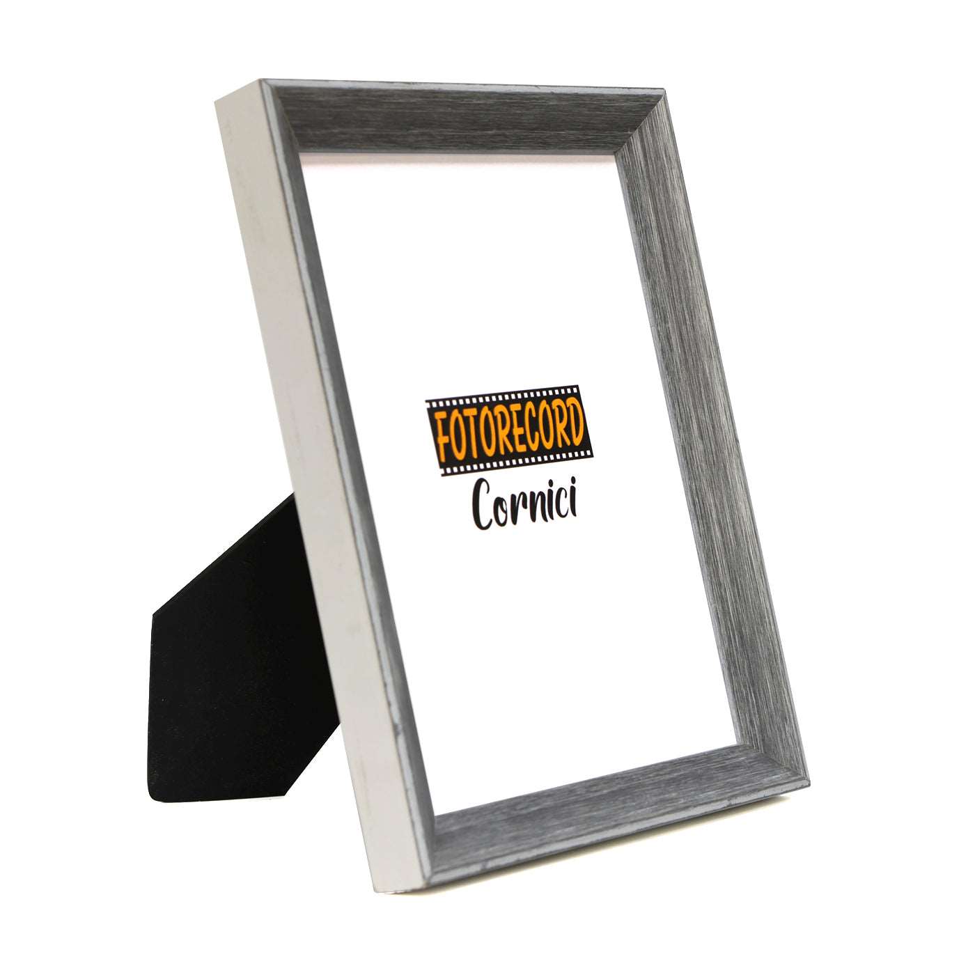 Cornice fotografica color pastello Bianco e Grigio - A239GRI Fotorecord