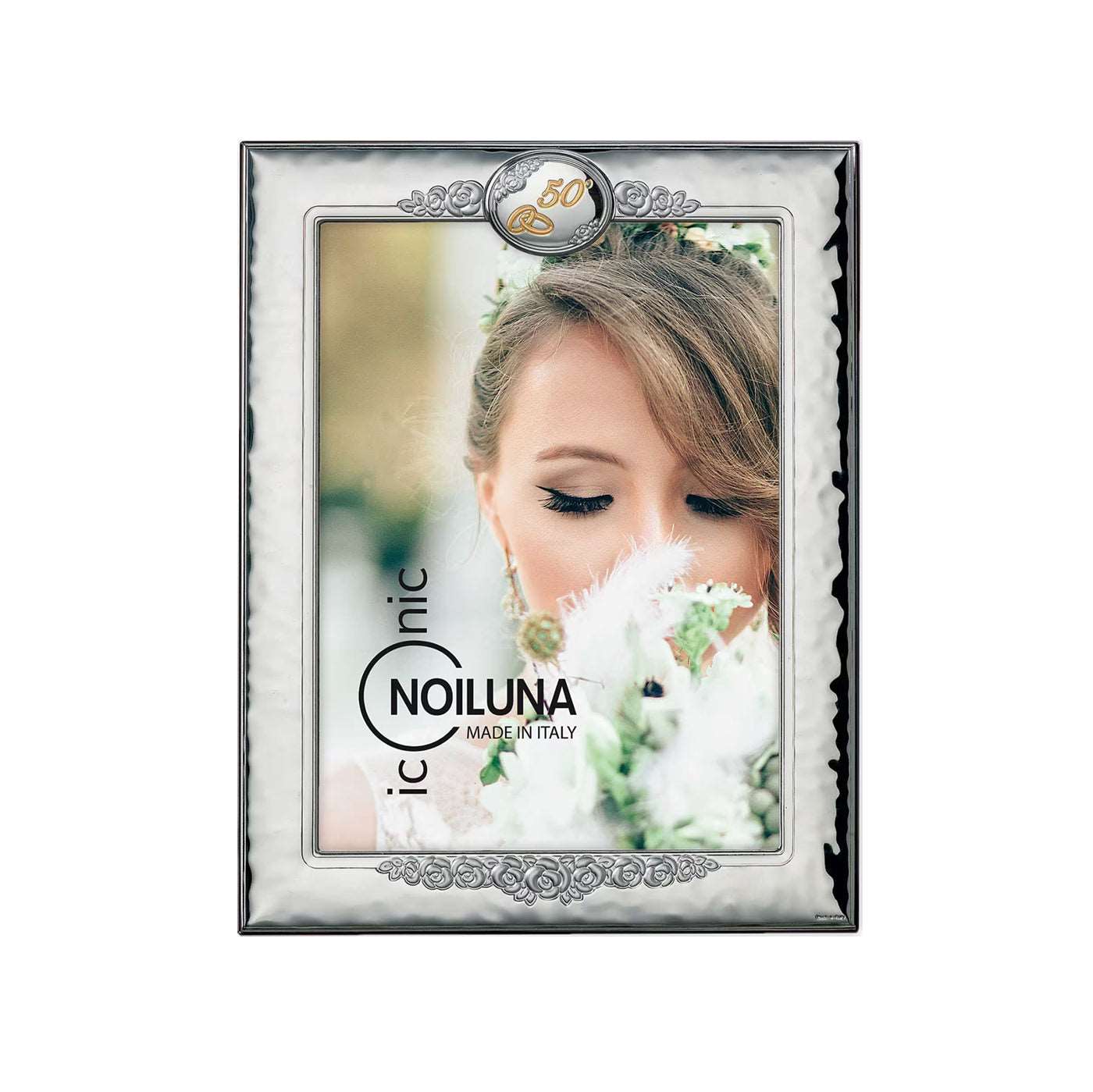 Cornice fotografica in Argento 925 - 50 anni - NL3634/4 Fotorecord