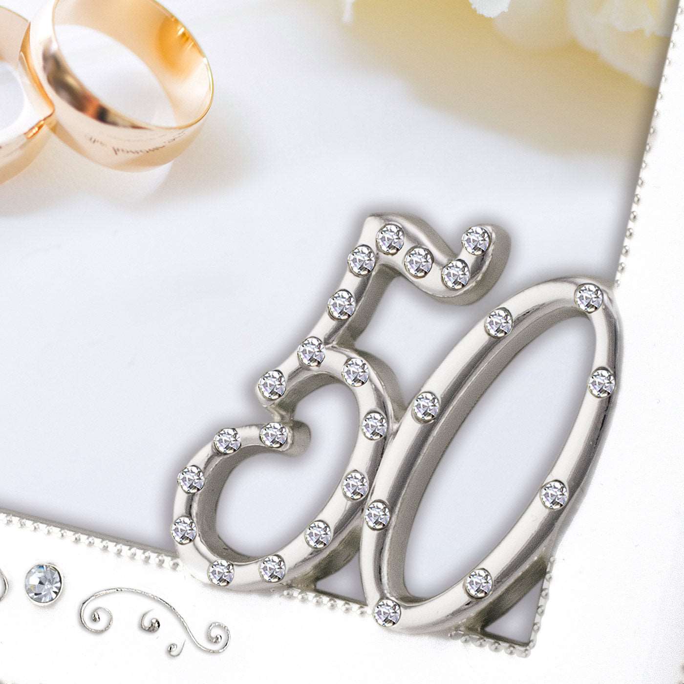 Cornice portafoto 50° anniversario - FR417713030 Fotorecord