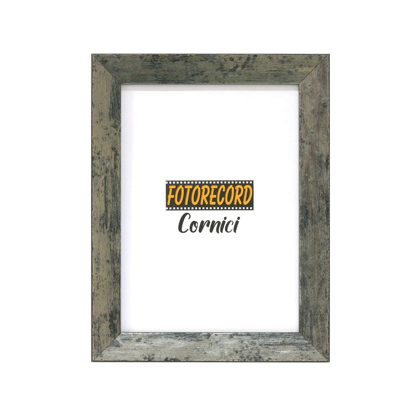 Cornice portafoto argento e nero - A4657005 Fotorecord