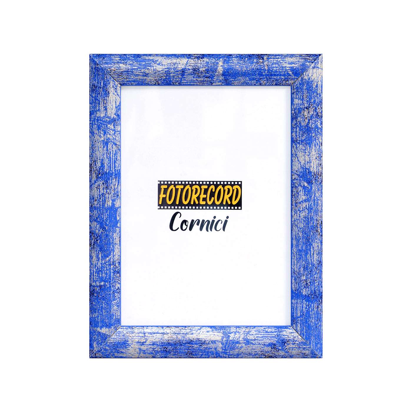 Cornice portafoto blu e argento - A7603BLUARG Fotorecord