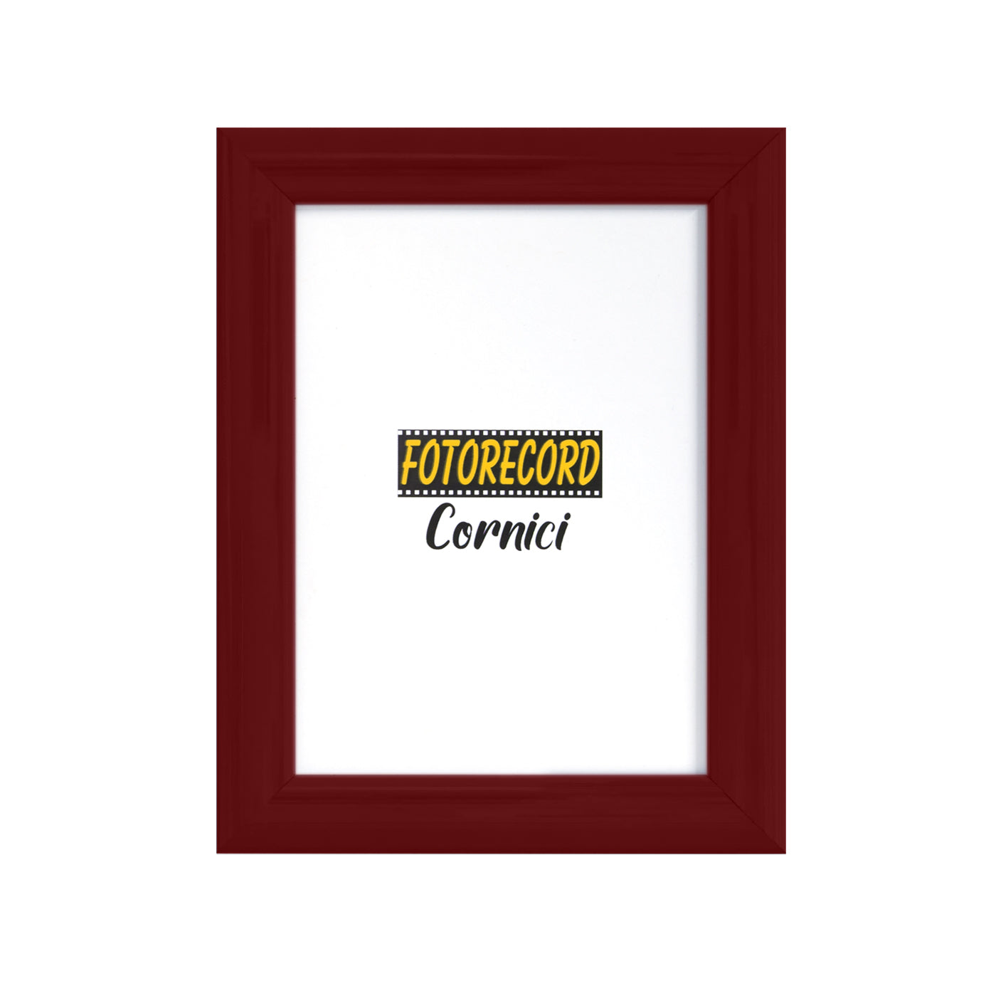Cornice portafoto bordeaux laccato lucido - A2L25BX Fotorecord
