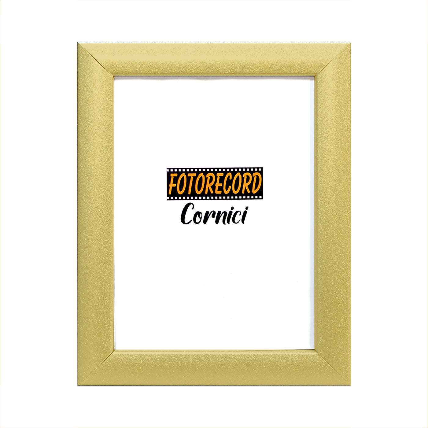 Cornice portafoto brillantinato oro - A59051OR Fotorecord