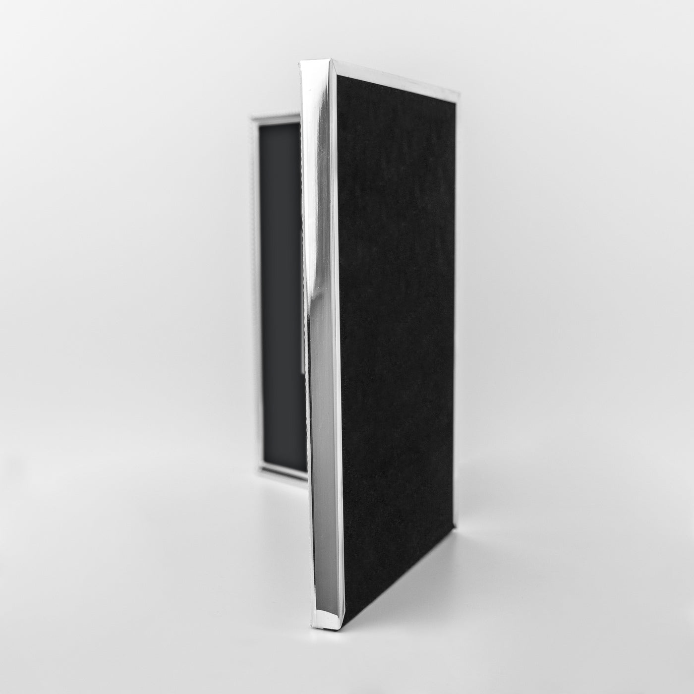 Cornice portafoto doppia in silver - FR0107010 Fotorecord