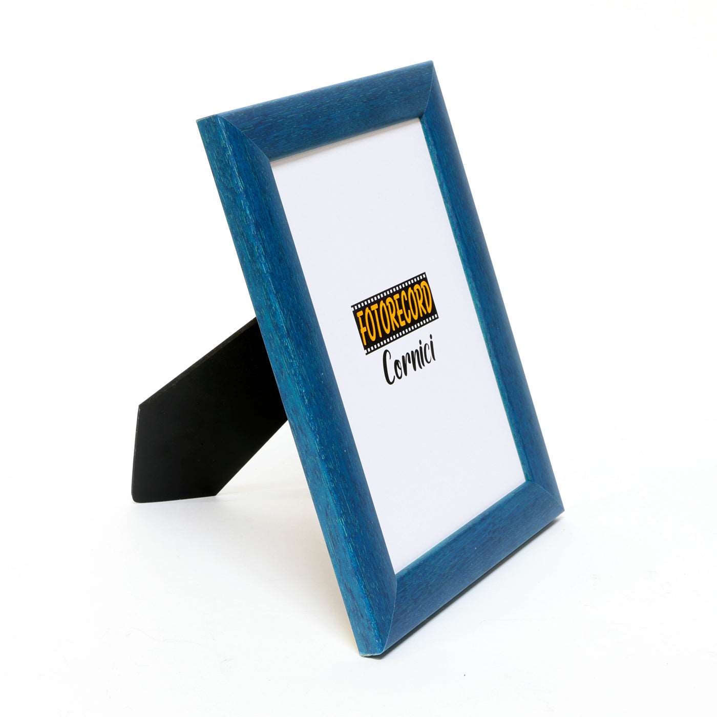 Cornice portafoto in legno blu opaco - A272BLU Fotorecord