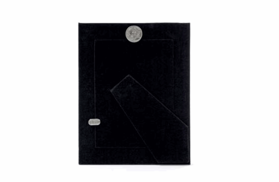 Cornice portafoto in silver a tema San Valentino - FR0107001 Fotorecord