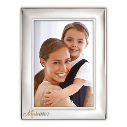 Cornice portafoto in silver per la festa della mamma - FR417713444 Fotorecord