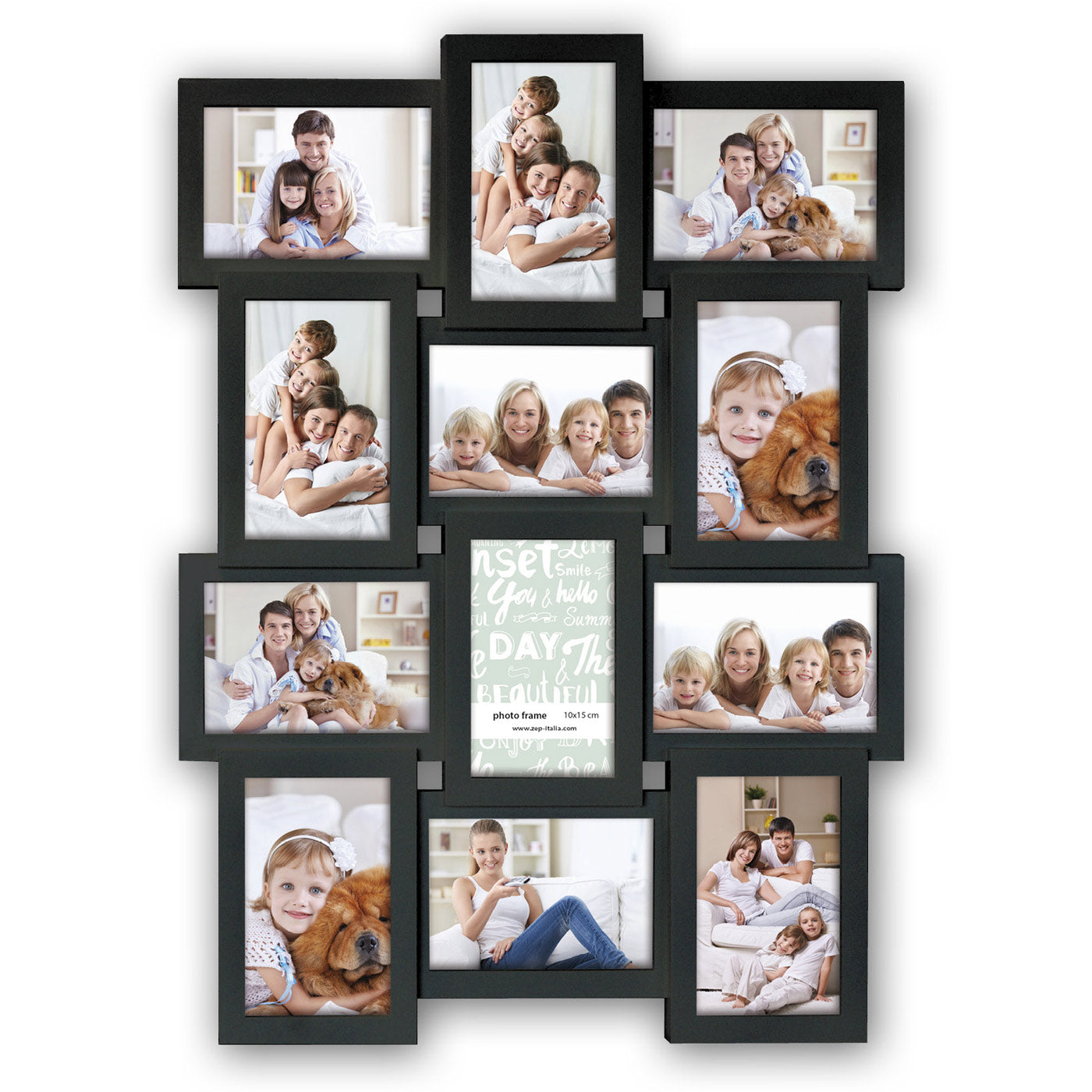 Cornice Foto Primo Anno Bambino - Con 13 Foto, Da Appoggio, Design 3D - Foto 7