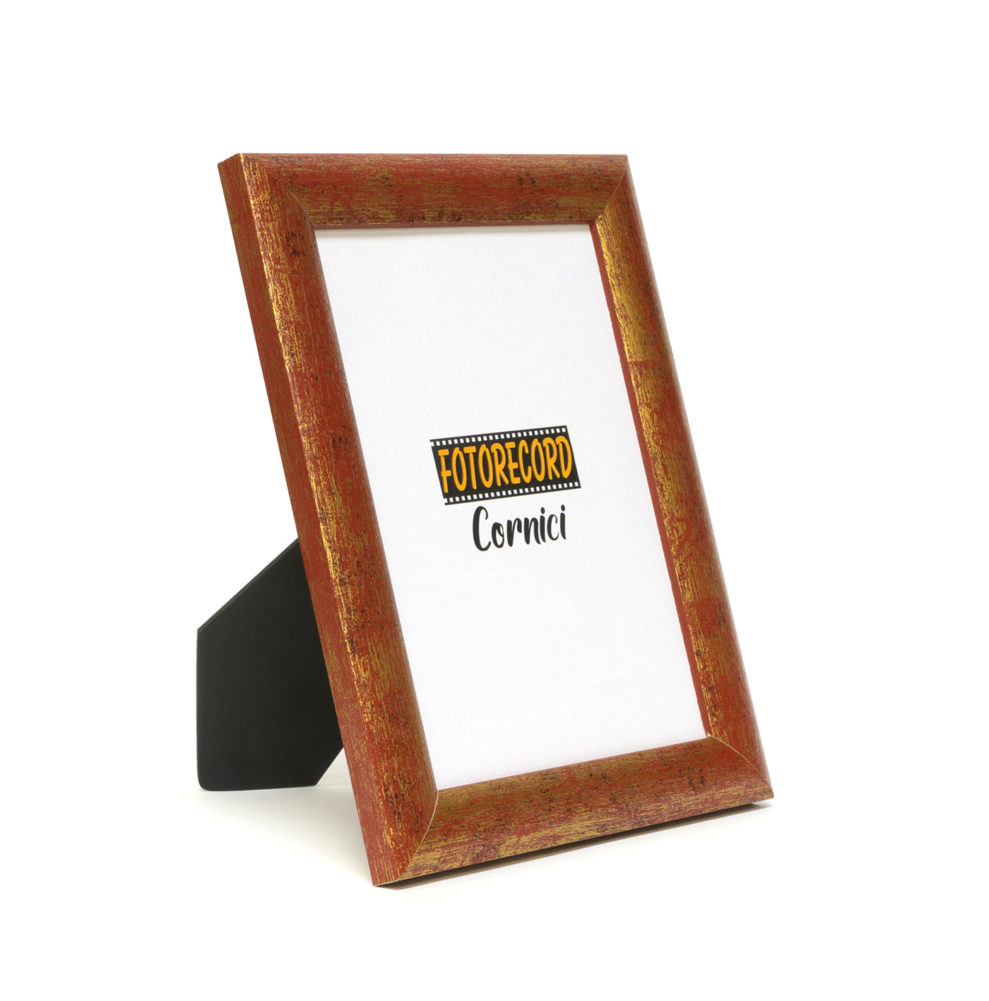 Cornice portafoto rosso e oro - A7603RSORO Fotorecord