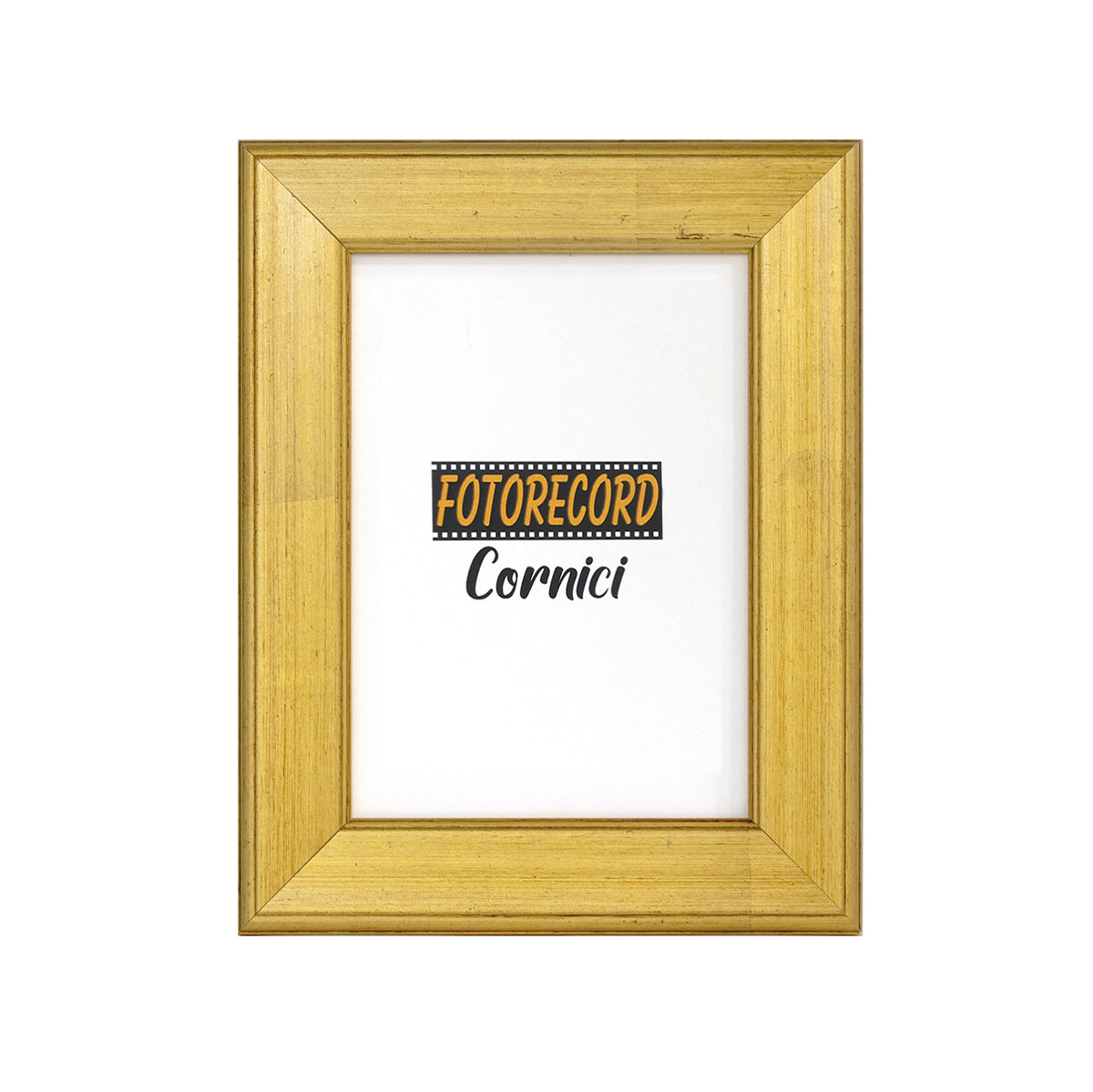 Cornice portafoto sagomato oro - A21043O Fotorecord