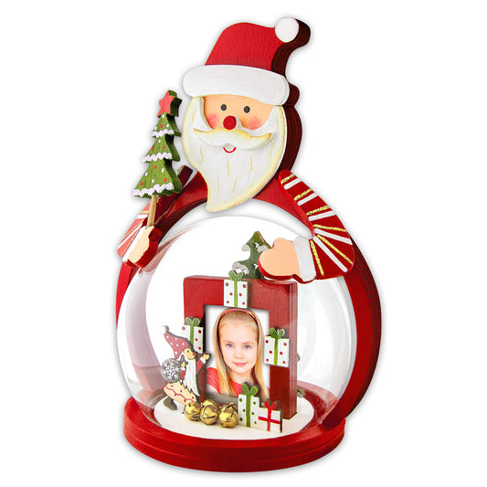 Gadget Natale in legno con foto personalizzata - FR0302003 Fotorecord