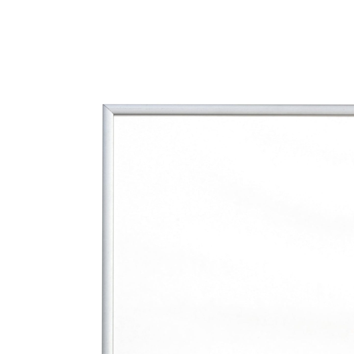 Pannello a giorno - Montatura in alluminio grigio Fotorecord