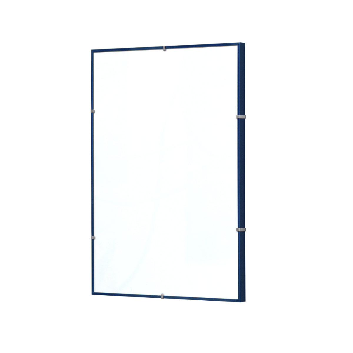 Pannello solo vetro - Montatura in legno Blu Fotorecord