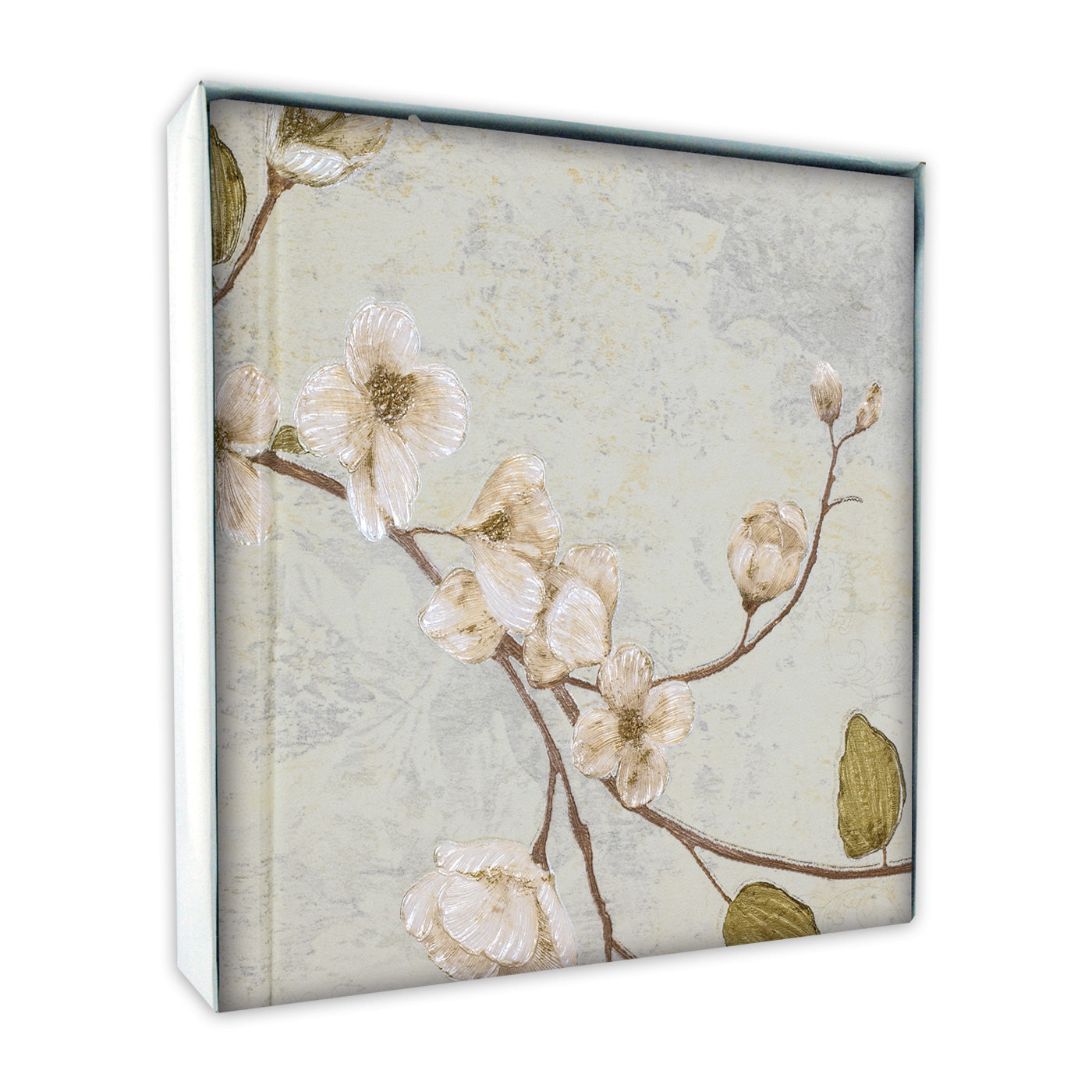 Album Scrapbooking Jardin - 20P - fantasia floreale marrone | fral0044