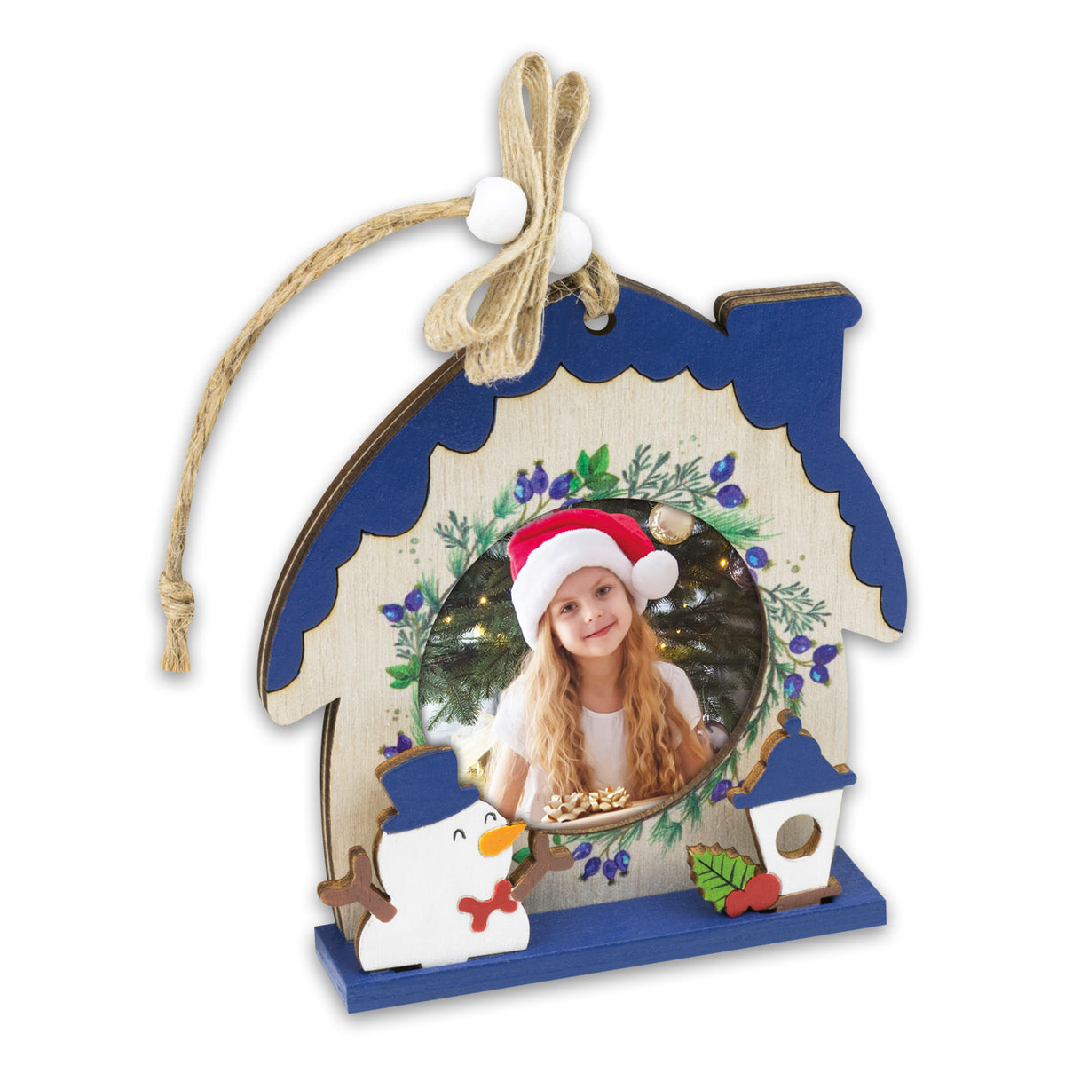 Portafoto Natale Decorazione Koda B 6x6 cm | FRAZ0202
