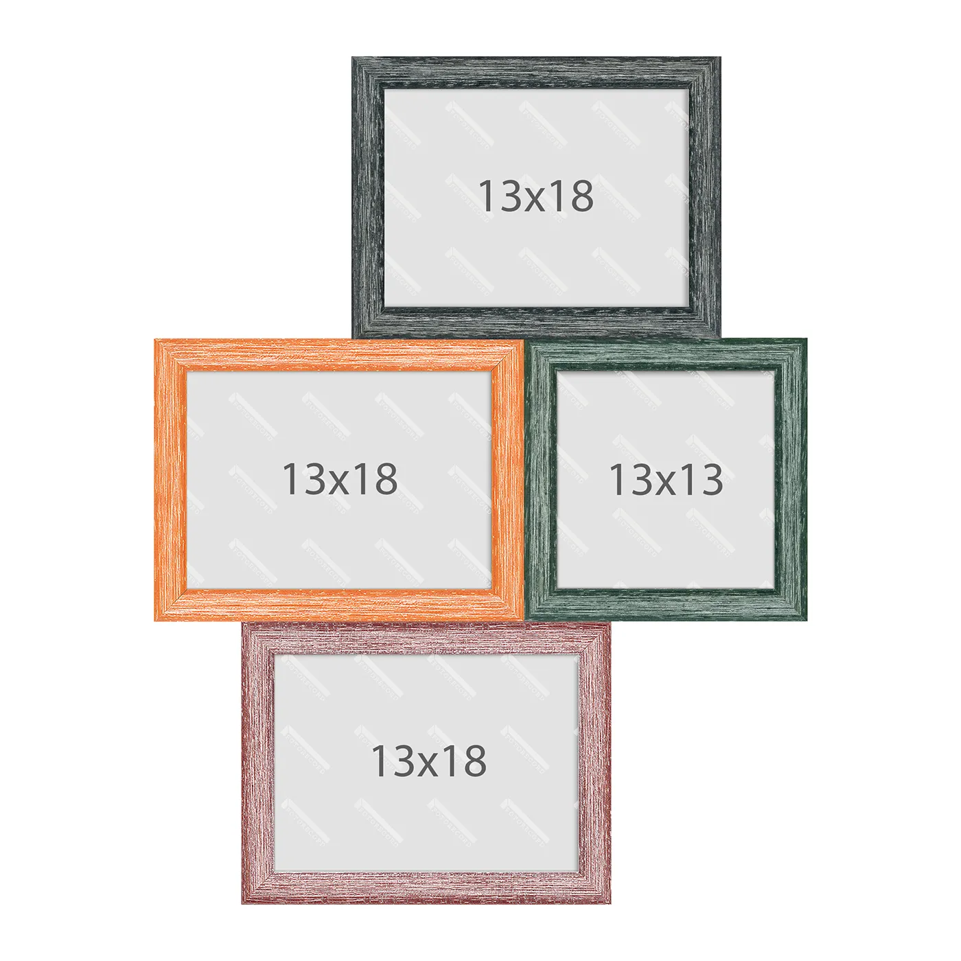 Cornice multipla - 4 foto - 13x13 - 13x18 - FRCM0025