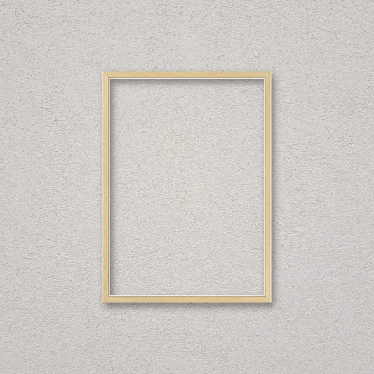 La cornice grezza 30×42 cm a parete: la cornice pronta per la tua immagine