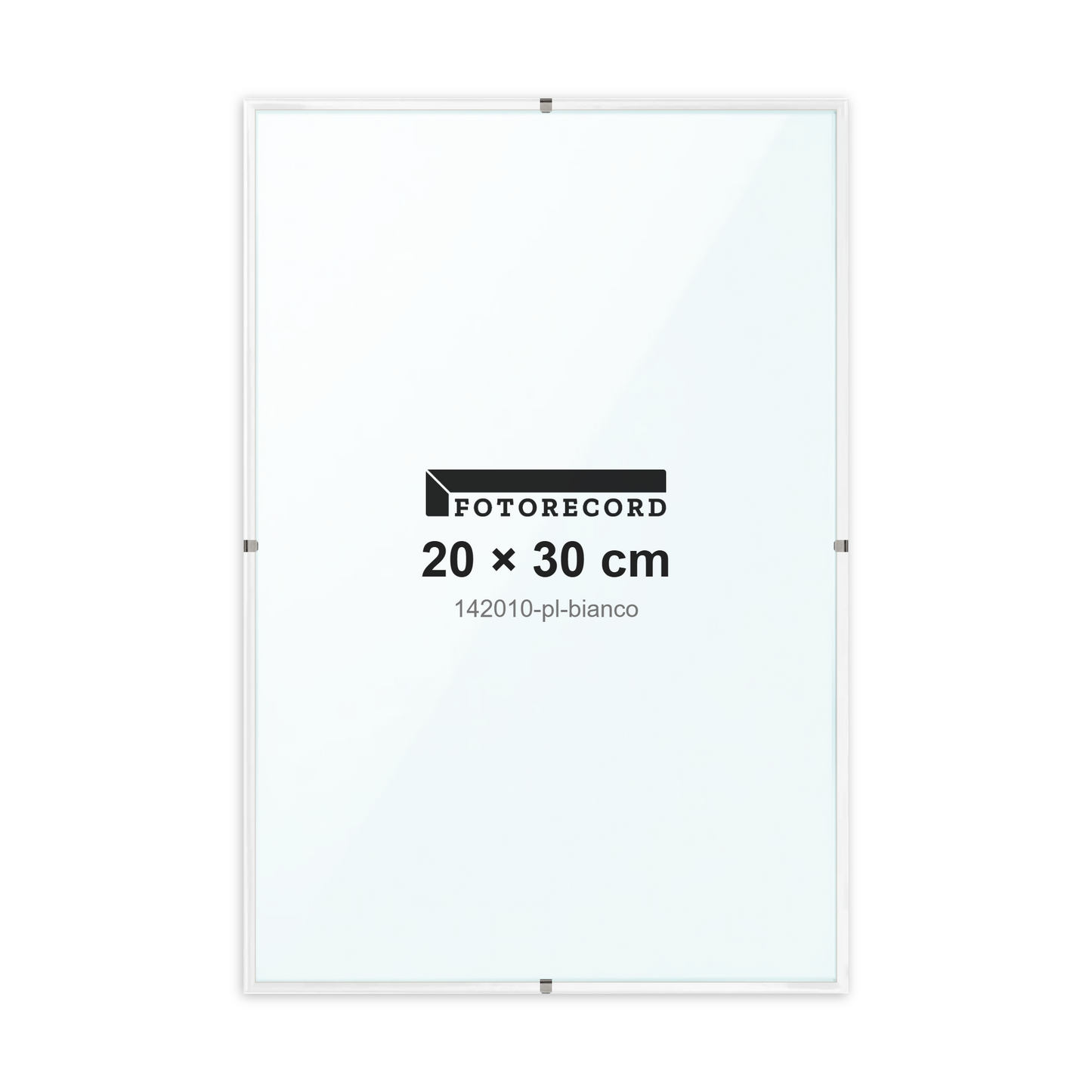 Montatura a giorno 20x30 cm -- Bianco Lucida | 142010-pl-bianco