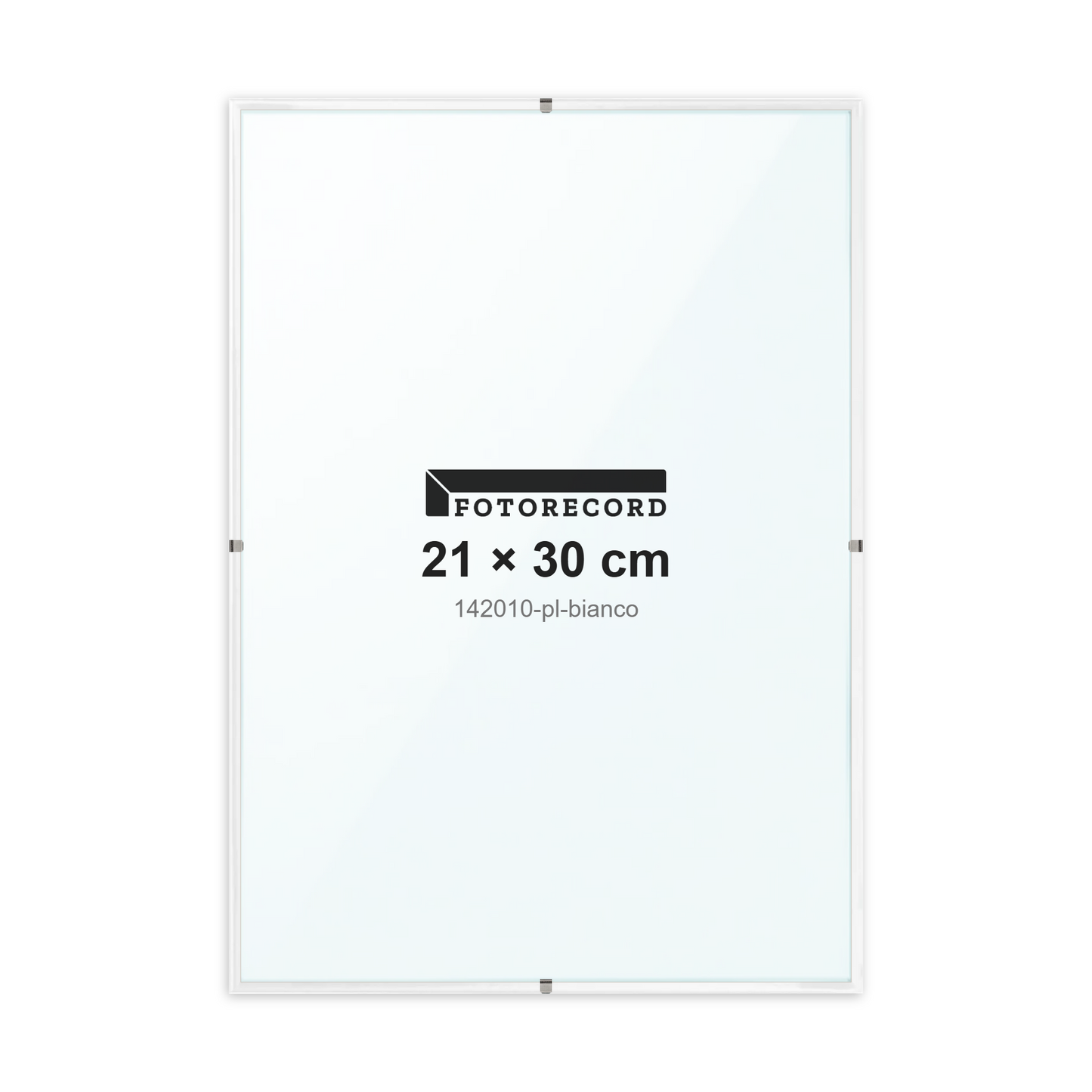 Montatura a giorno 21x30 cm -- Bianco Lucida | 142010-pl-bianco