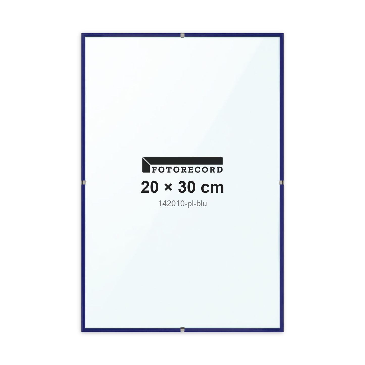 Montatura a giorno 20x30 cm -- Blu Lucida | 142010-pl-blu