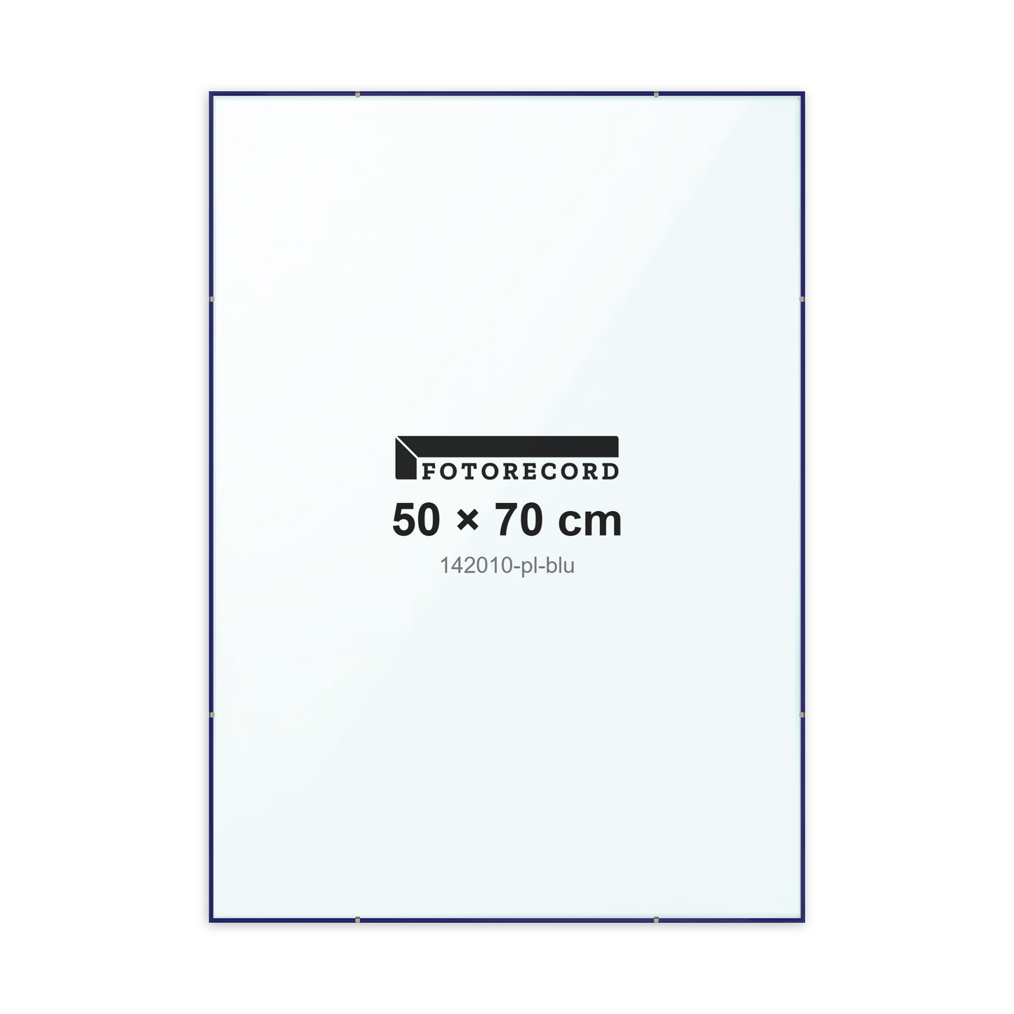 Montatura a giorno 50x70 cm -- Blu Lucida | 142010-pl-blu