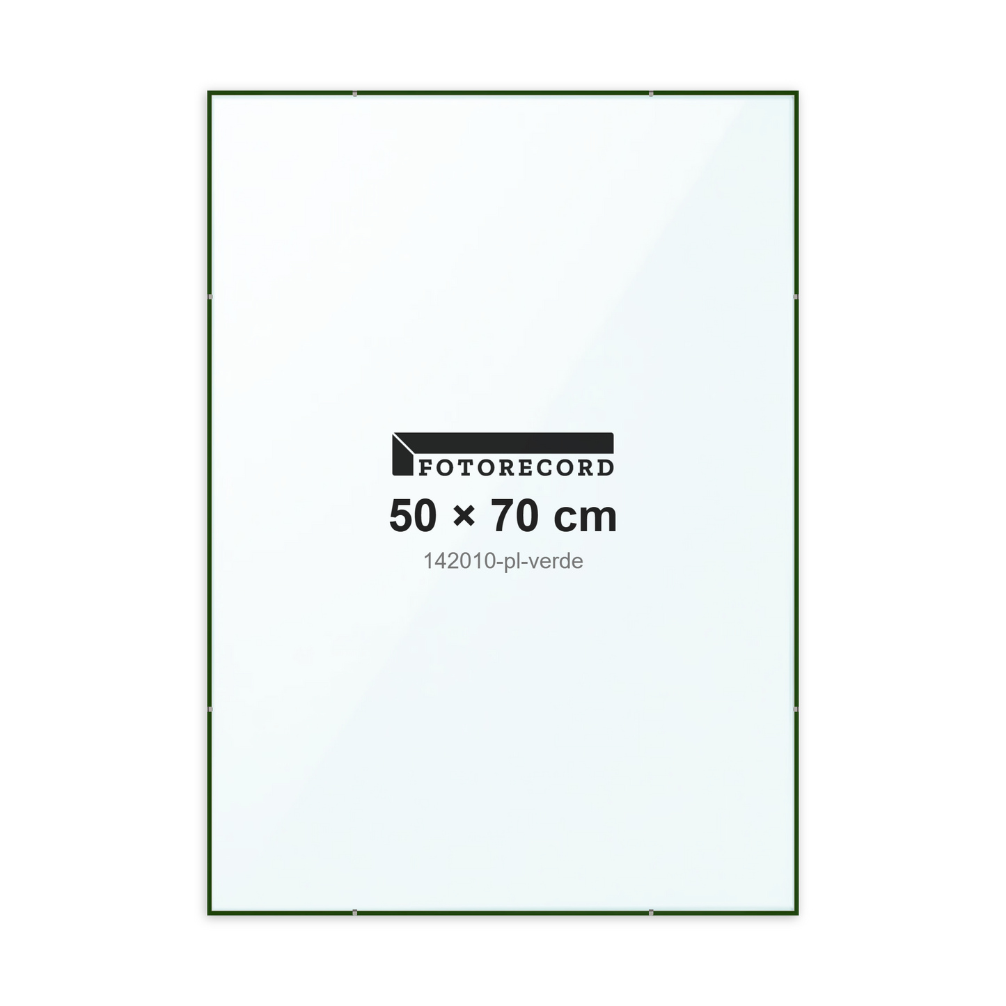 Montatura a giorno 50x70 cm -- Verde Lucida | 142010-pl-verde