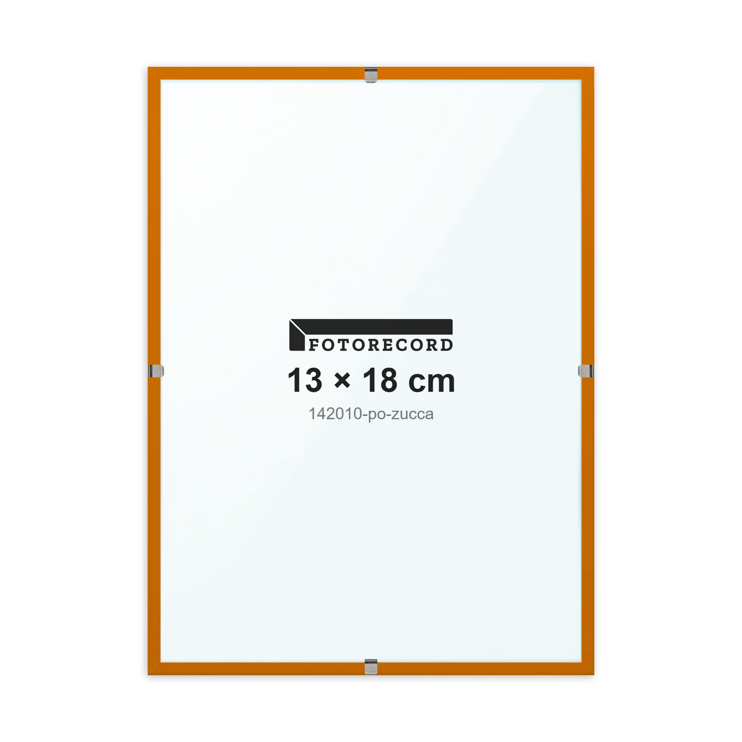 Montatura a giorno 13x18 cm -- Arancione Opaca | 142010-po-zucca