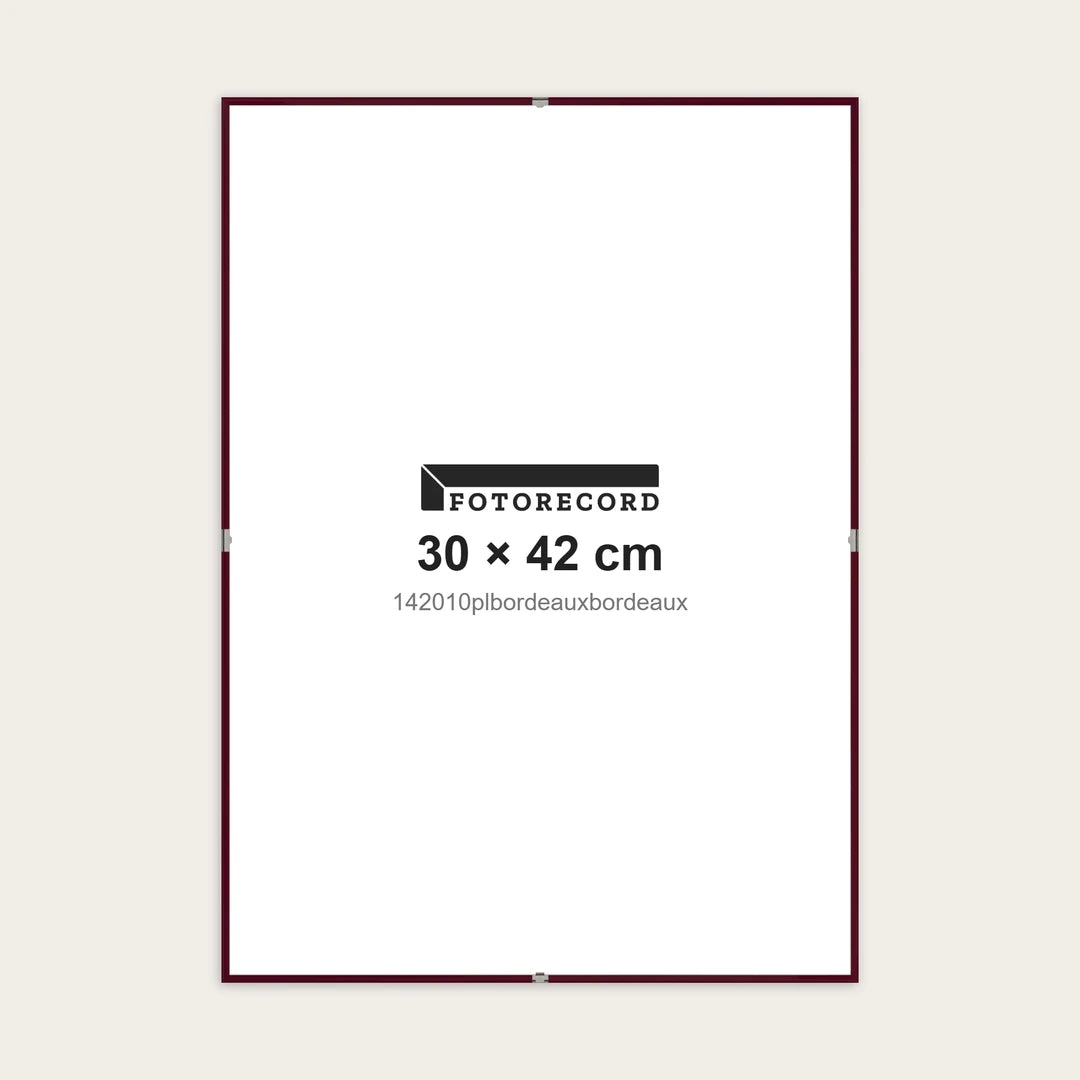 Kit Montatura a Giorno 30x42 cm — Bordeaux Lucido | 142010plbordeauxbordeaux