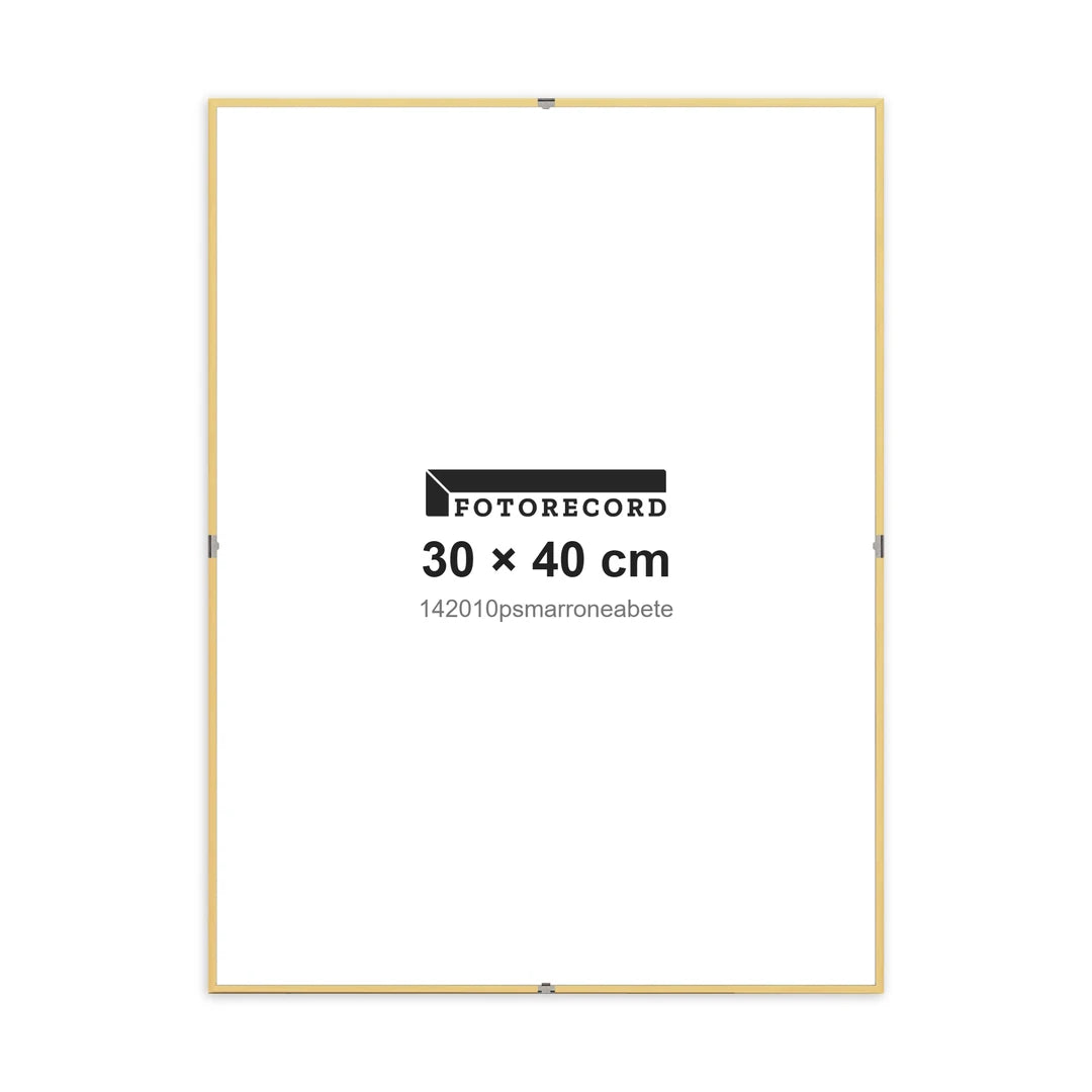 Montatura a giorno 30x40 cm — Marrone Satinata | 142010psmarroneabete