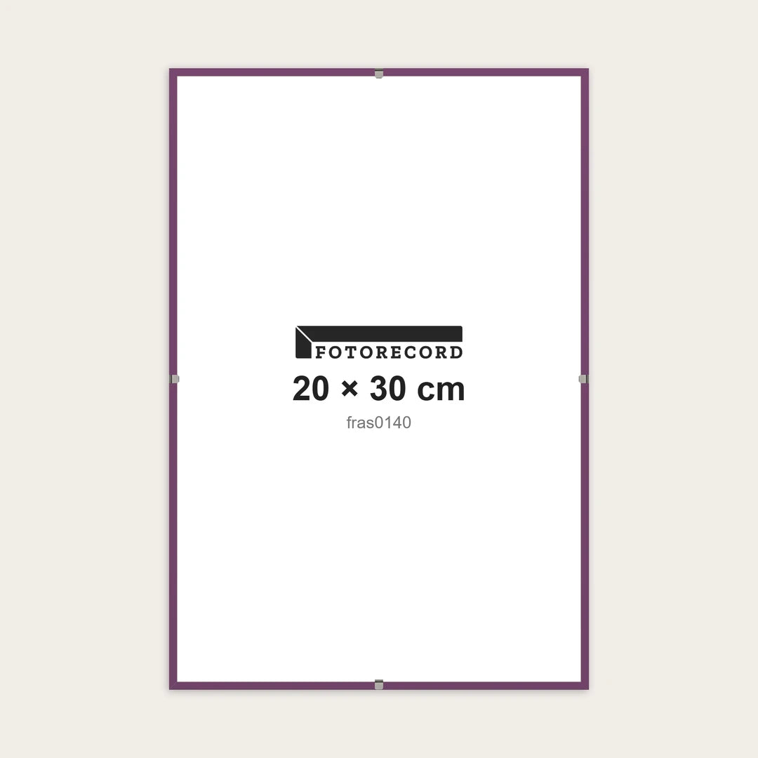 Kit Montatura a Giorno 20x30 cm — Viola Opaco | fras0140