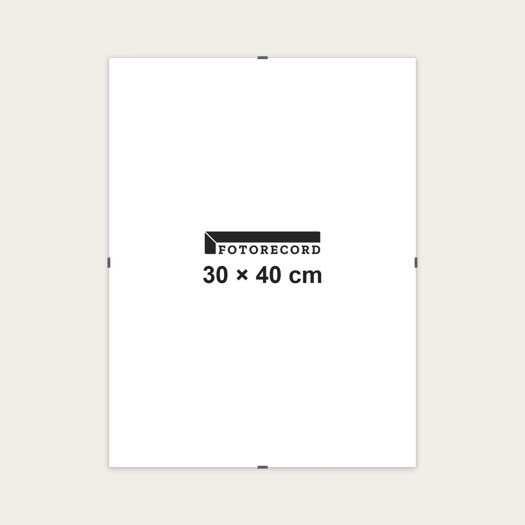 Kit Pannello Solo Vetro 30x40 cm — Fronte Crilex (plexiglass)
