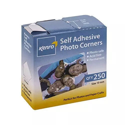 250 Angoli Trasparenti Autoadesivi Per Foto: Senza Acidi - Foto 4