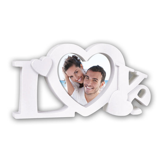Portafoto a tema San Valentino a forma di scritta "LOVE" - FR417711564