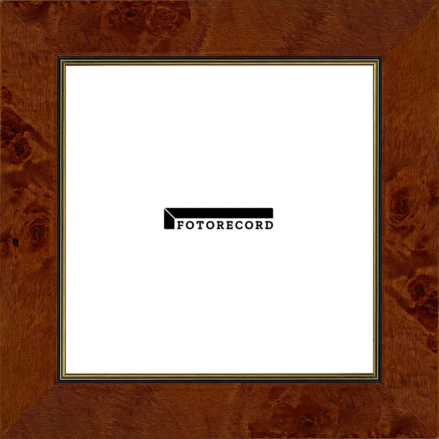 Cornice su misura Radica in Legno Satinata, Marrone, Stile Classico | 15309-2-ss-radica