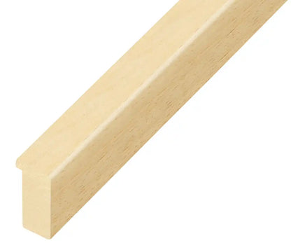 Cornics su misura - in legno grezzo - 1525G