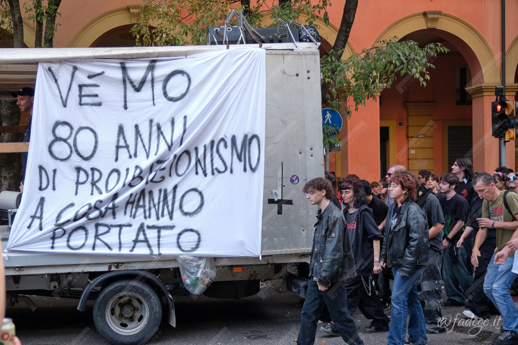 Modena Street Parade 2023 Smach Repression (anti rave decree) 11