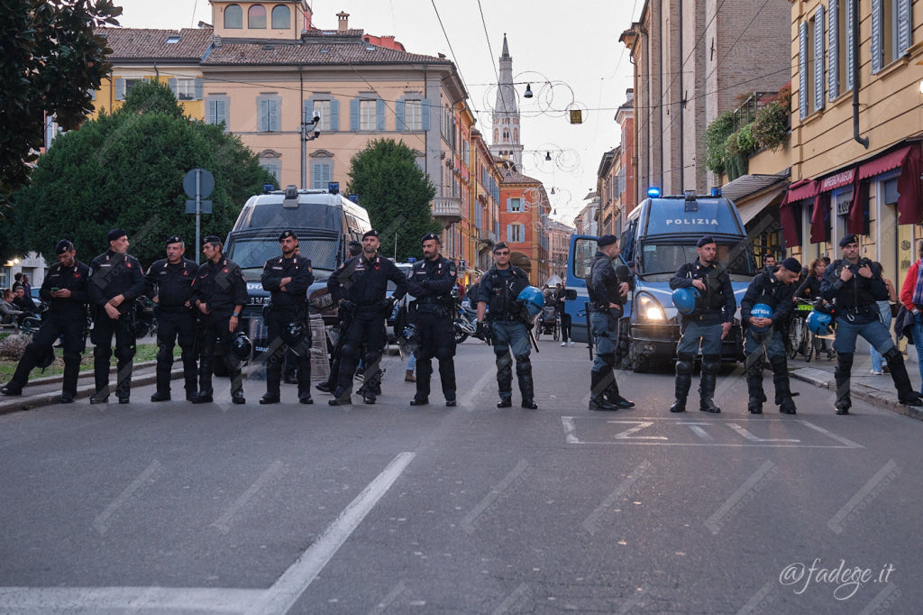 Modena Street Parade 2023 Smach Repression (anti rave decree) 07