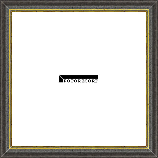 Cornice su misura Grigio in Legno Satinata, Grigio, Stile Classico | 151510-2-ss-grigio