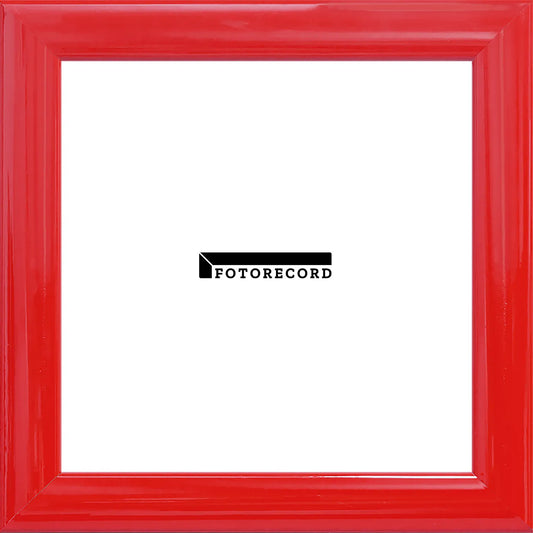 Cornice su misura Rosso in Legno Lucida, Rosso, Stile Moderno | 132310-sl-rosso
