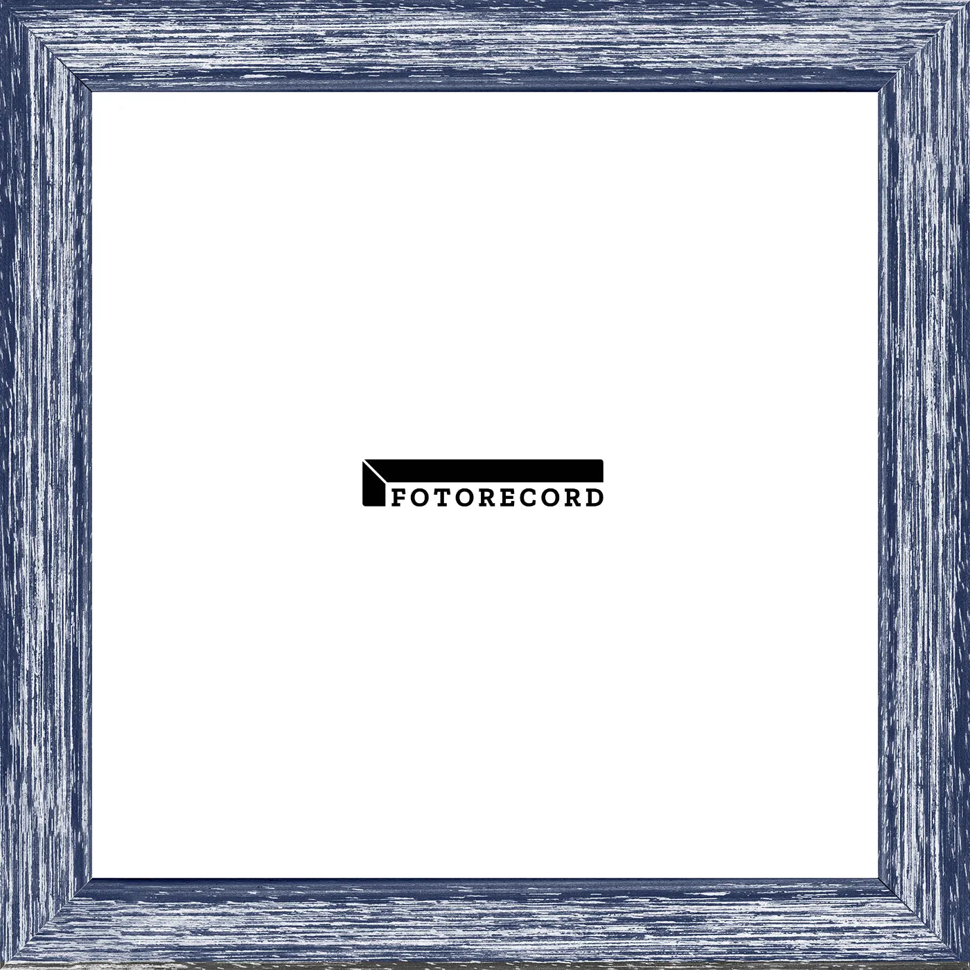 Cornice su misura Blu in Legno Satinata, Blu, Stile Moderno | 201914-ps-blu