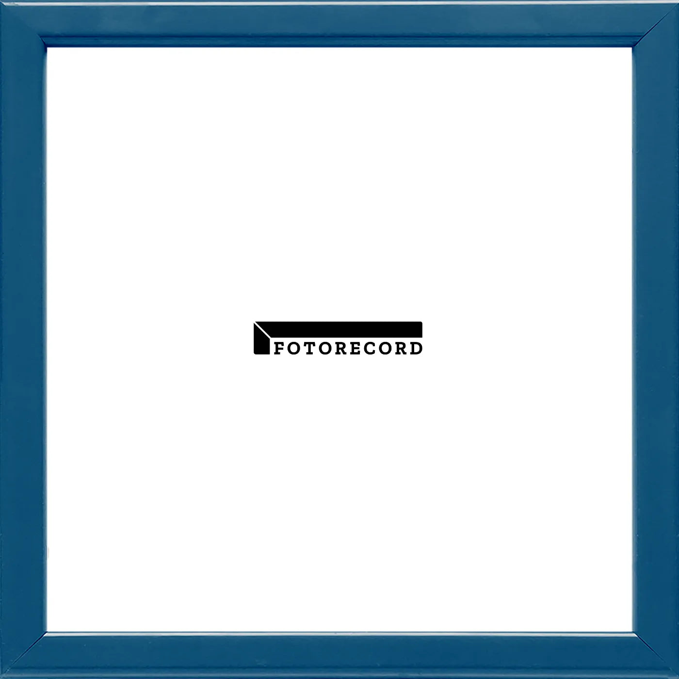 Cornice su misura Azzurro in Legno Lucida, Blu, Stile Moderno | 141410-sl-blu-azzurro