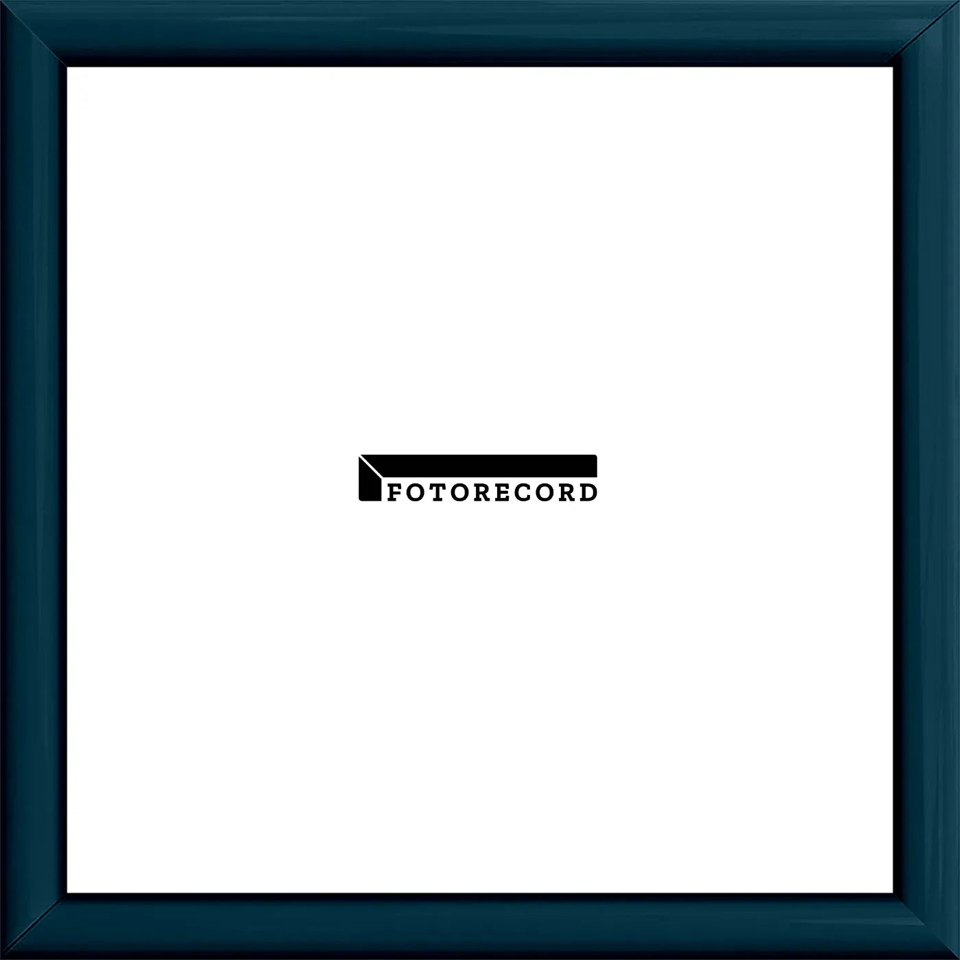 Cornice su misura Blu in Legno Lucida, Blu, Stile Moderno | 141410-sl-blu