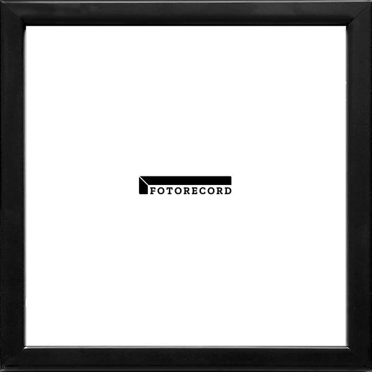 Cornice su misura Nero in Legno Lucida, Nero, Stile Moderno | 141410-sl-nero