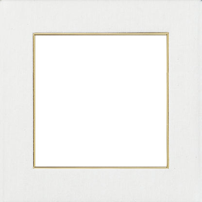 Square photo frame in white - 75720BI