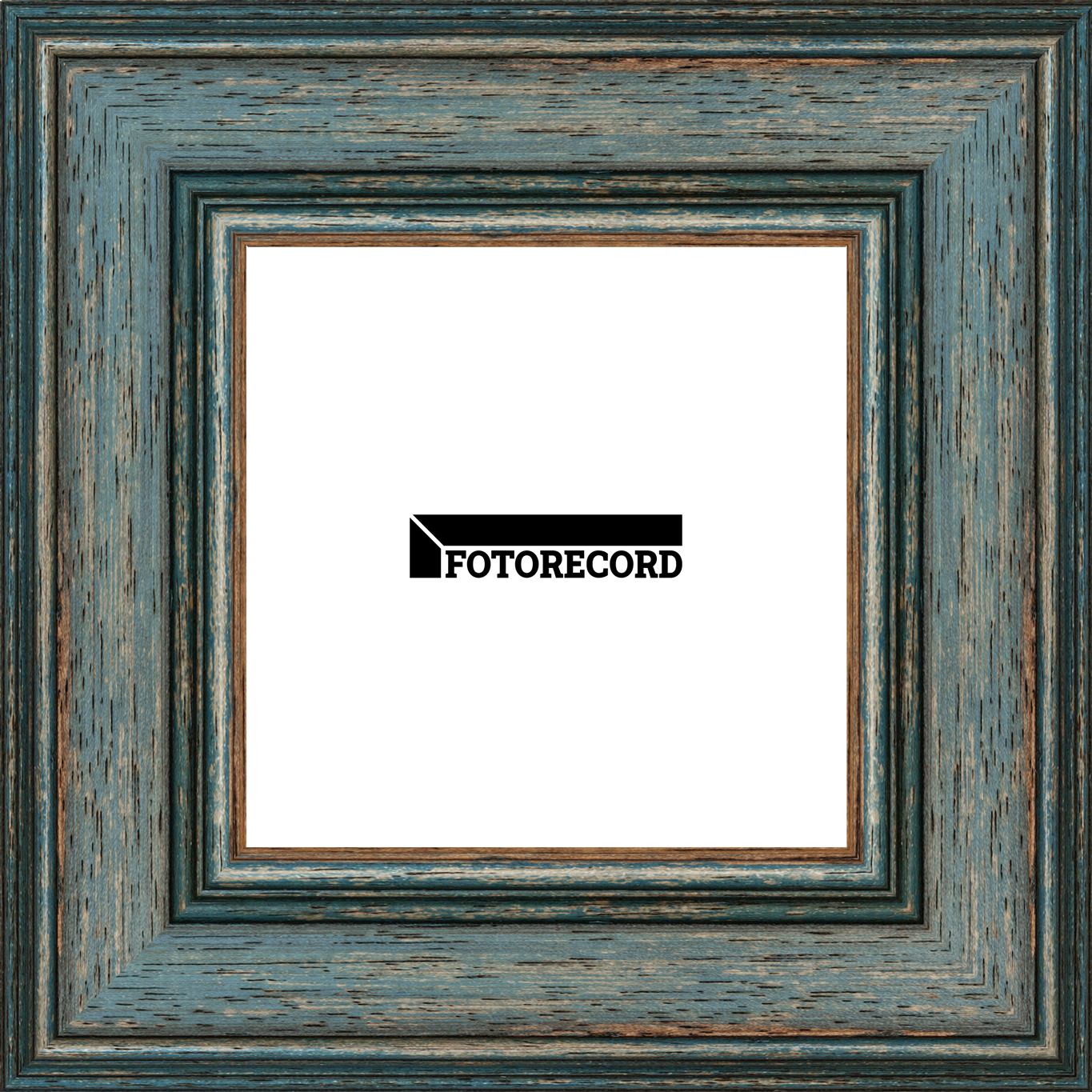 Custom made wooden frame - 369BLU