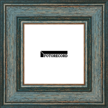 Custom made wooden frame - 369BLU