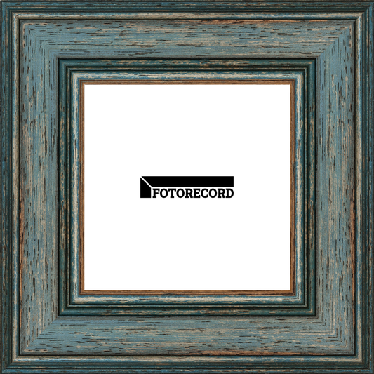 Custom made wooden frame - 369BLU