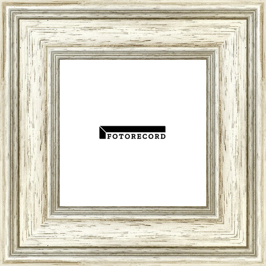 Cornice su misura Bianco in Legno Decape, Bianco, Stile Vintage | 204414-sd-bianco